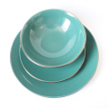 wholesale 2022 new western style ceramic dinnerware sets
